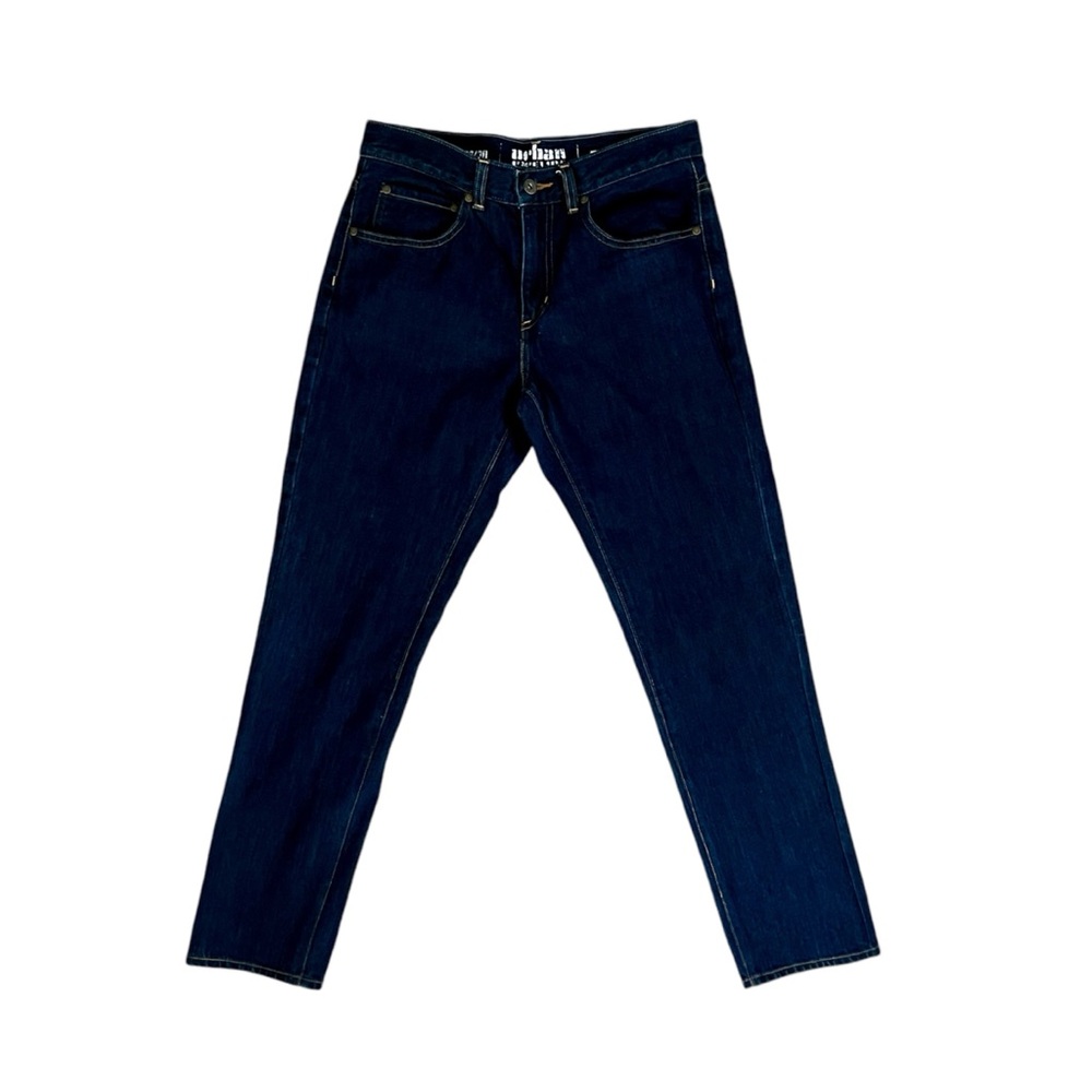 Urban Pipeline Jeans Slim Fit Straight Leg Dark Wash Denim Casual Pants 29/30